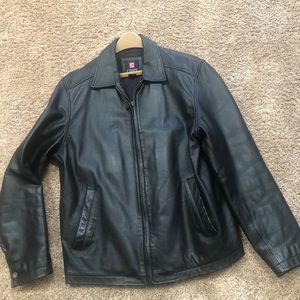 😎CHAPS Men’s Leather Jacket